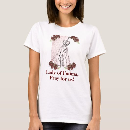 Lady of Fatima T-Shirt (Vorderseite)