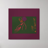 Lady of Grace and Empowerment  Leinwanddruck (Vorderseite)