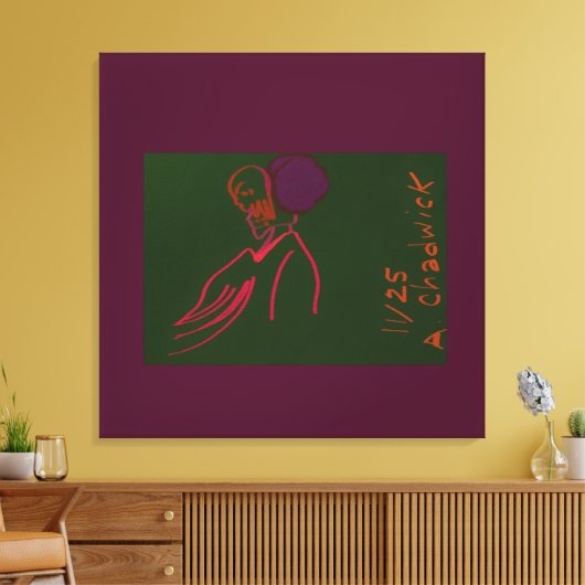 Lady of Grace and Empowerment  Leinwanddruck (Insitu (Wohnzimmer))