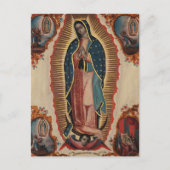 Lady of Guadalupe, 1780 von Sebastian Zalcedo Einladungspostkarte (Vorderseite)