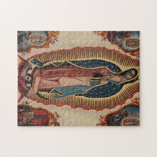 Lady of Guadalupe, 1780 von Sebastian Zalcedo Puzzle (Horizontal)