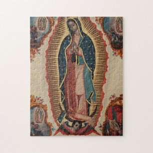 Lady of Guadalupe, 1780 von Sebastian Zalcedo Puzzle