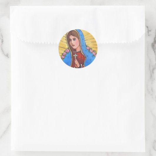 Lady of Guadalupe - Aufkleber (Tasche)