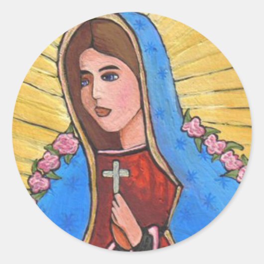 Lady of Guadalupe - Aufkleber (Vorderseite)