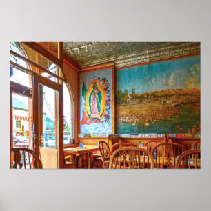 Lady of Guadalupe Im Restaurant Poster
