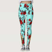 Lady of Guadalupe Leggings Women's Custom Pants (Vorderseite)