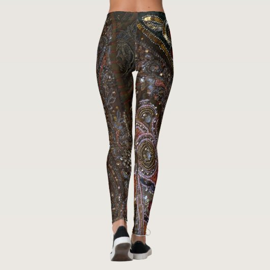 Lady of India Leggings für Frauen (Rückseite)