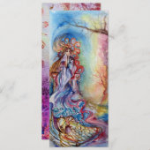 LADY OF LAKE 1, strahlend blauer Rosa Ankündigung (Vorne/Hinten)