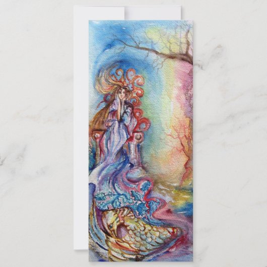 LADY OF LAKE 1, strahlend blauer Rosa Ankündigung (Vorderseite)