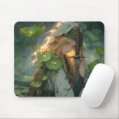 Lady of Lake Anime Fantasy Mousepad (Mit Mouse)