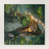 Lady of Lake Anime Fantasy Puzzle (Horizontal)