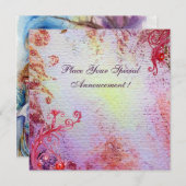 LADY OF LAKE , leuchtend blaues Rosa (Vorne/Hinten)