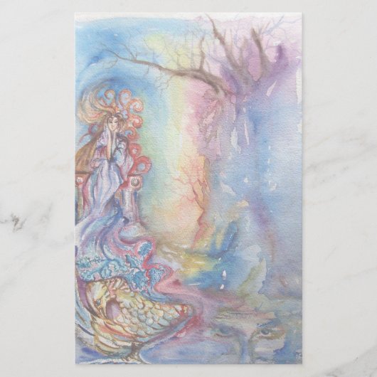 LADY OF LAKE , Magie und Mystery Briefpapier (Vorderseite)