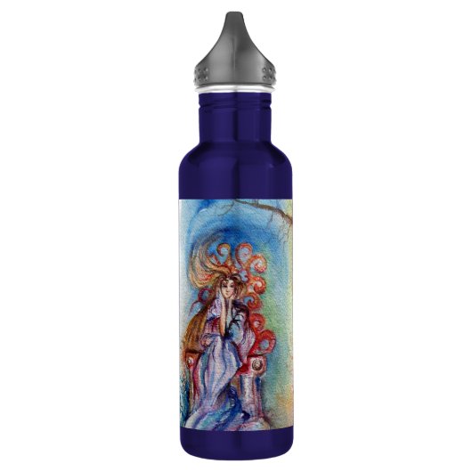 LADY OF LAKE / Magie und Mystery Fantasy Monogram Trinkflasche (Links)