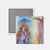 LADY OF LAKE , Magie und Mystery Magnet (Vorderseite/Rückseite)