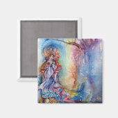 LADY OF LAKE , Magie und Mystery Magnet (Vorderseite/Rückseite)