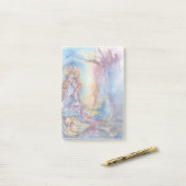 LADY OF LAKE / Magie und Mystery Post-it Klebezettel (Auf Schreibtisch)