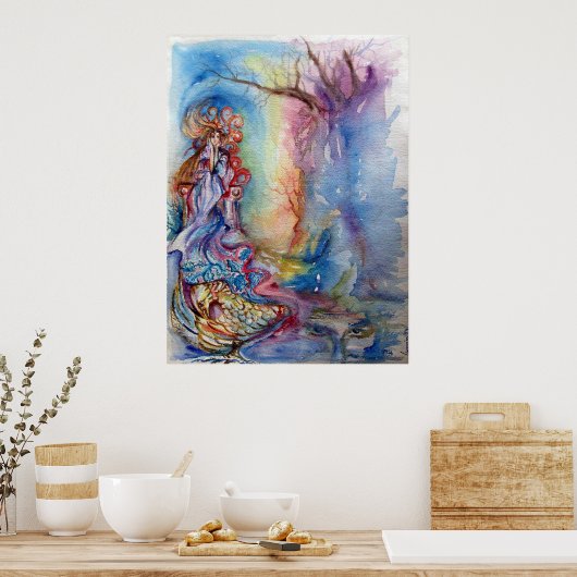 LADY OF LAKE , Magie und Mystery Poster (Küche)