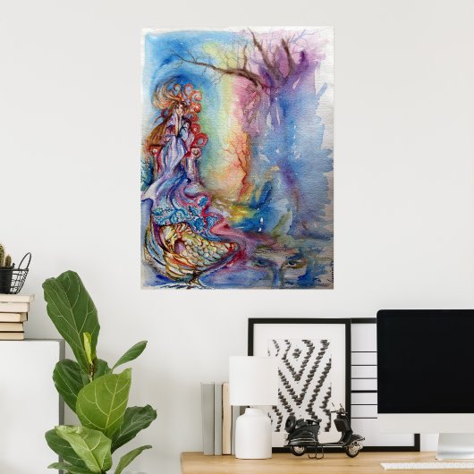 LADY OF LAKE , Magie und Mystery Poster (Heimbüro)