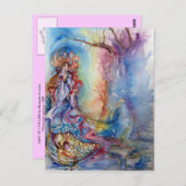 LADY OF LAKE , Magie und Mystery Postkarte (Vorne/Hinten)