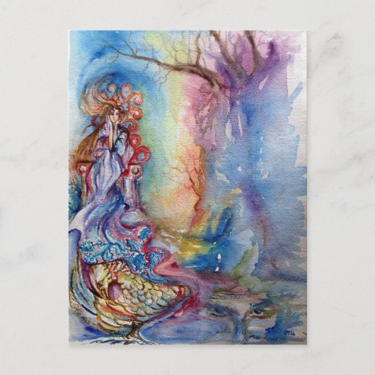 LADY OF LAKE , Magie und Mystery Postkarte (Vorderseite)