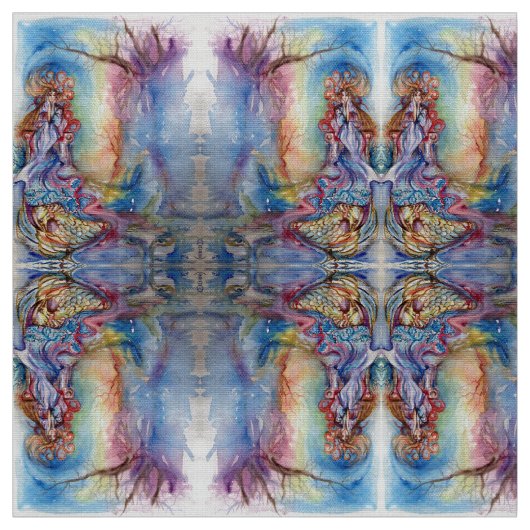 LADY OF LAKE , Magie und Mystery Stoff (Muster)