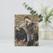 Lady of Lake Postkarte (Stehend Vorderseite)