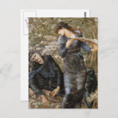 Lady of Lake Postkarte (Vorne/Hinten)