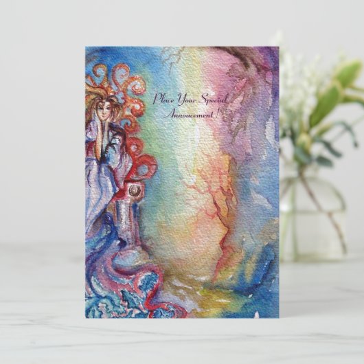 LADY OF LAKE strahlend blauer, rosa metallischer C (Stehend Vorderseite)