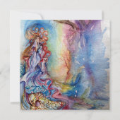 LADY OF LAKE strahlend, leuchtend blau, lila weiß (Rückseite)