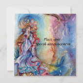 LADY OF LAKE strahlend, leuchtend blau, lila weiß Ankündigung (Vorderseite)