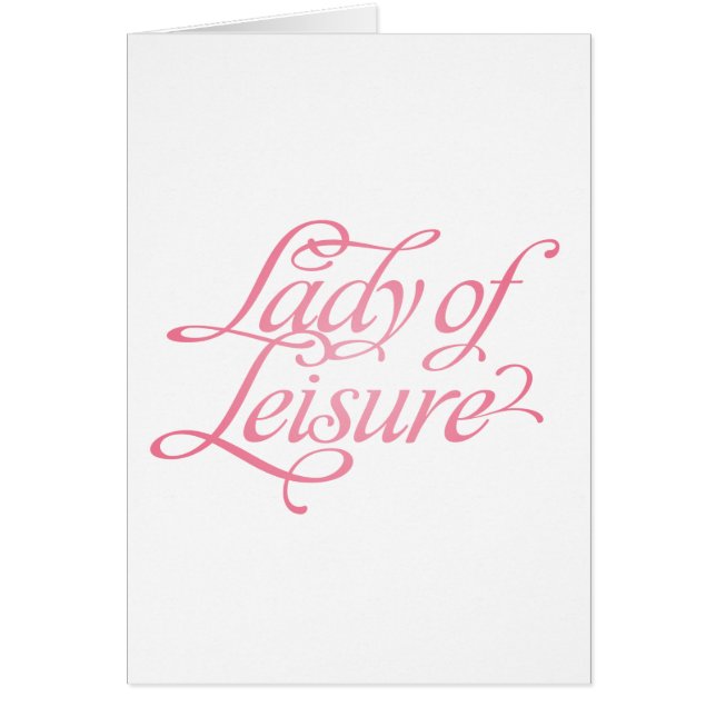 Lady of Leisure 2 (Vorne)