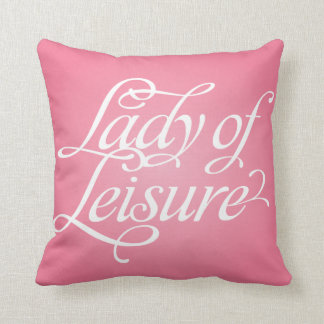Lady of Leisure 2 Reversible Kissen