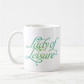 Lady of Leisure 3 Kaffeetasse (Links)