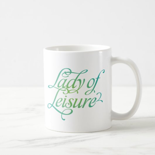 Lady of Leisure 3 Kaffeetasse (Rechts)
