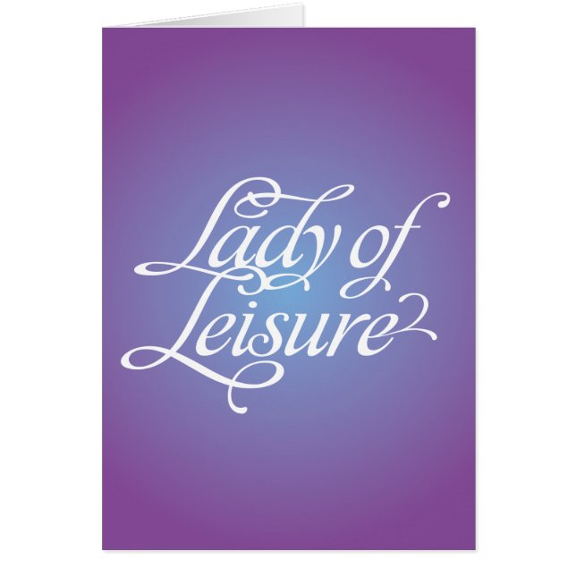 Lady of Leisure 4b (Vorne)