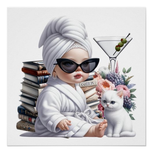 Lady of Leisure Wall Decor Poster (Vorderseite)