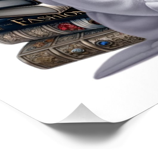 Lady of Leisure Wall Decor Poster (Ecke)