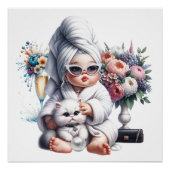 Lady of Leisure Wall Decor Poster (Vorderseite)