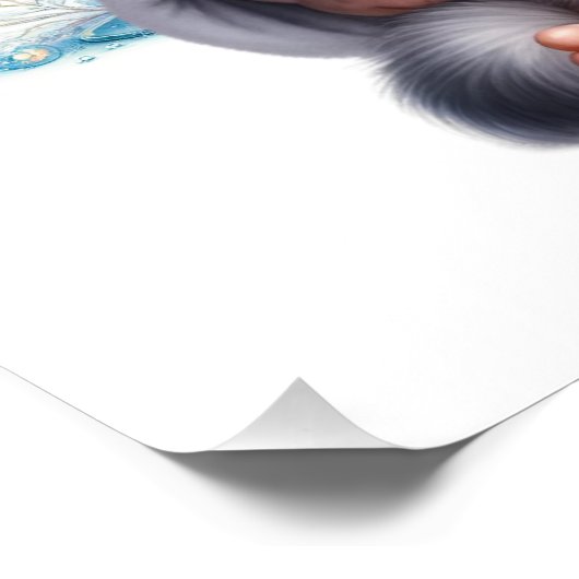 Lady of Leisure Wall Decor Poster (Ecke)