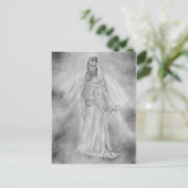 Lady of Light Aurora Postcard Postkarte (Stehend Vorderseite)