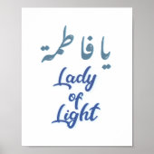 Lady of Light Poster (Vorne)