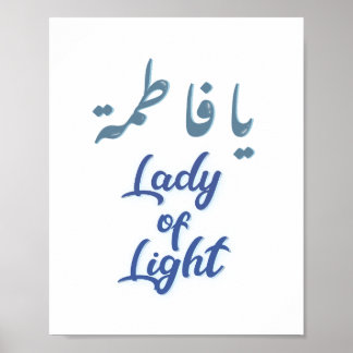 Lady of Light Poster