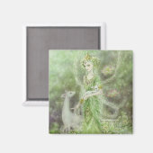 Lady of Mitgefühl Magnet (Vorderseite/Rückseite)