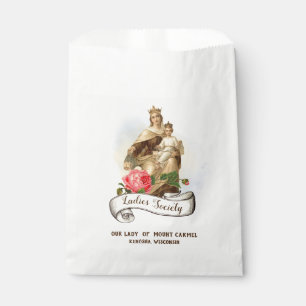 Lady of Mount Carmel Jesus Scapular Religious Geschenktütchen