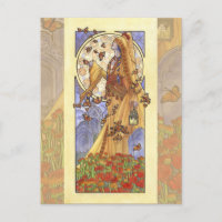 Lady of November Art Nouveau Birthstone Series