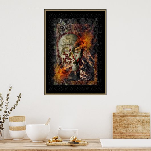 Lady of Pain (groß) Poster (Küche)