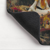 Lady of Shallot Pre-Raphaelite Malerei Mousepad (Ecke)