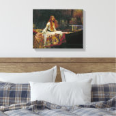 Lady of Shalott auf dem Wasser Leinwanddruck (Insitu (Schlafzimmer))