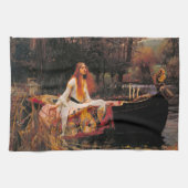 Lady of Shalott John William Waterhouse Geschirrtuch (Horizontal)
